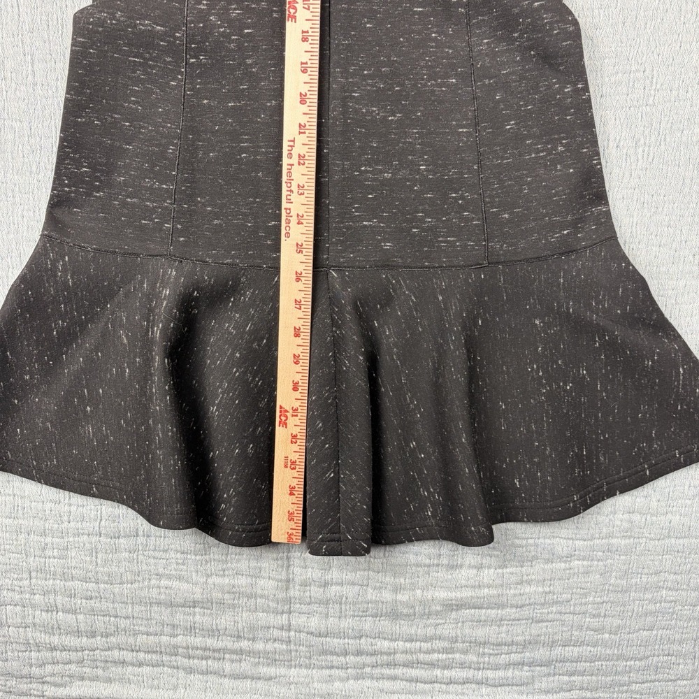Sea New York Womens Black Speckled Ponte Knit‎ Fit & Flare Dress Size 6 EUC! - Picture 9 of 11